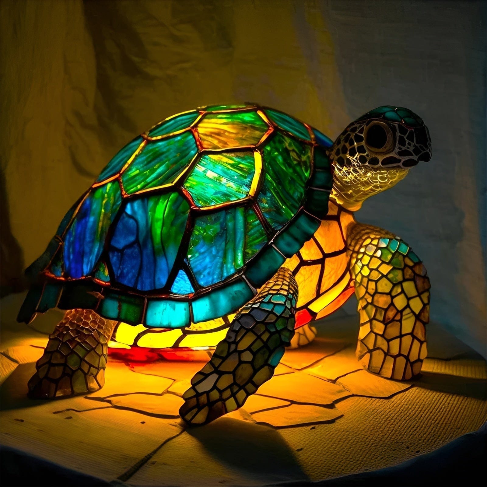 Animal Glow™ | Ručně vyráběná Tiffany lampa