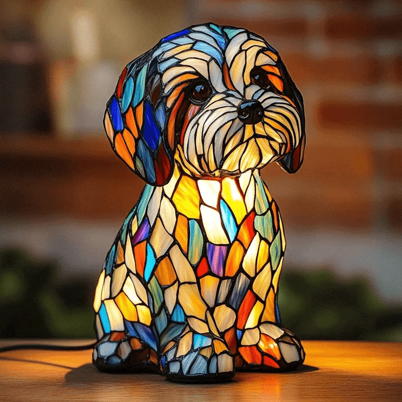Animal Glow™ | Ručně vyráběná tónovaná skleněná lampa