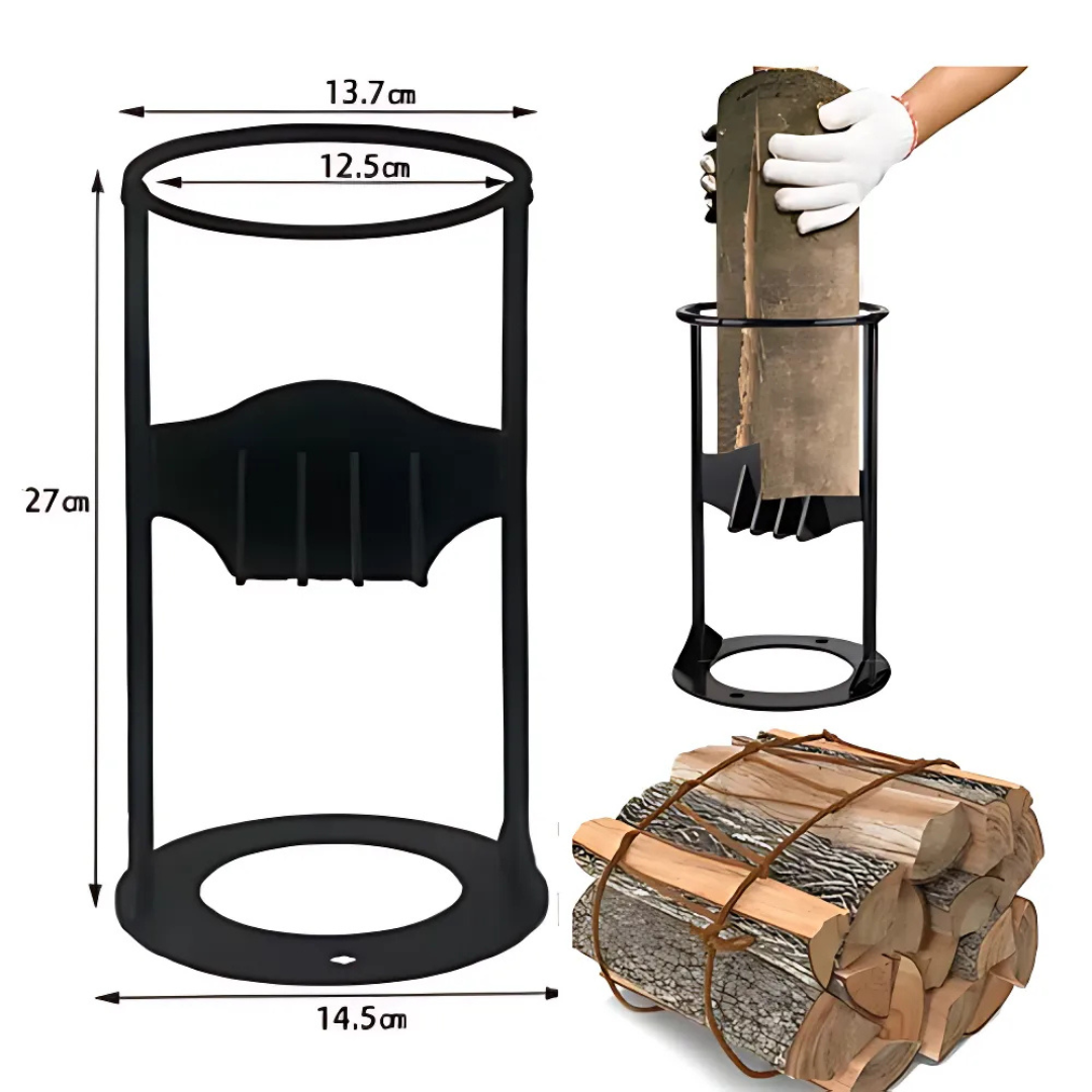WoodSplitter - Přenosný Litinový Štípač Dřeva