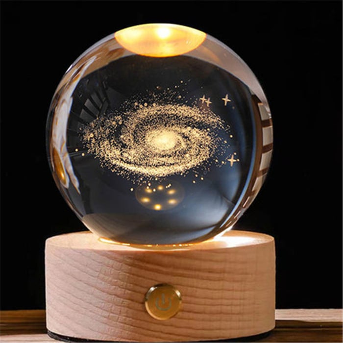 Ledsen™ CrystalBall - 3D Sluneční soustava Křišťálová koule s LED světlem