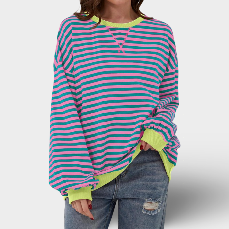 Julie - Casual pruhovaný svetr