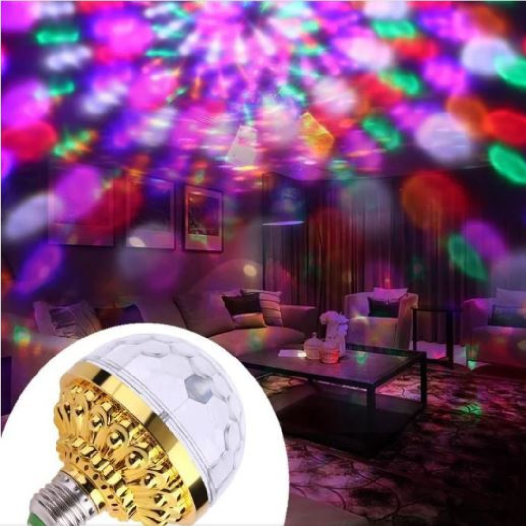 Ledsen™ DiscoBall 1+1 ZDARMA: Barevná LED Rotující Disco Světelná Koule