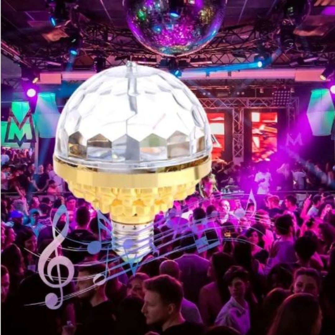 Ledsen™ DiscoBall 1+1 ZDARMA: Barevná LED Rotující Disco Světelná Koule